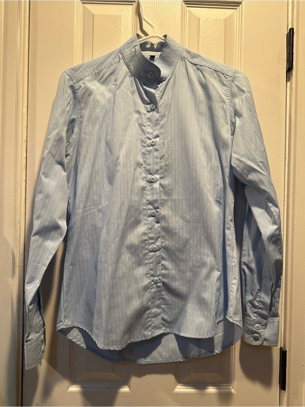 Light Blue On Course Collar Show Shirt Size 34